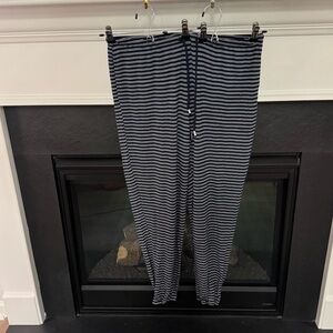Soma Navy & White Striped Soft Lounge Pants – Size Medium
